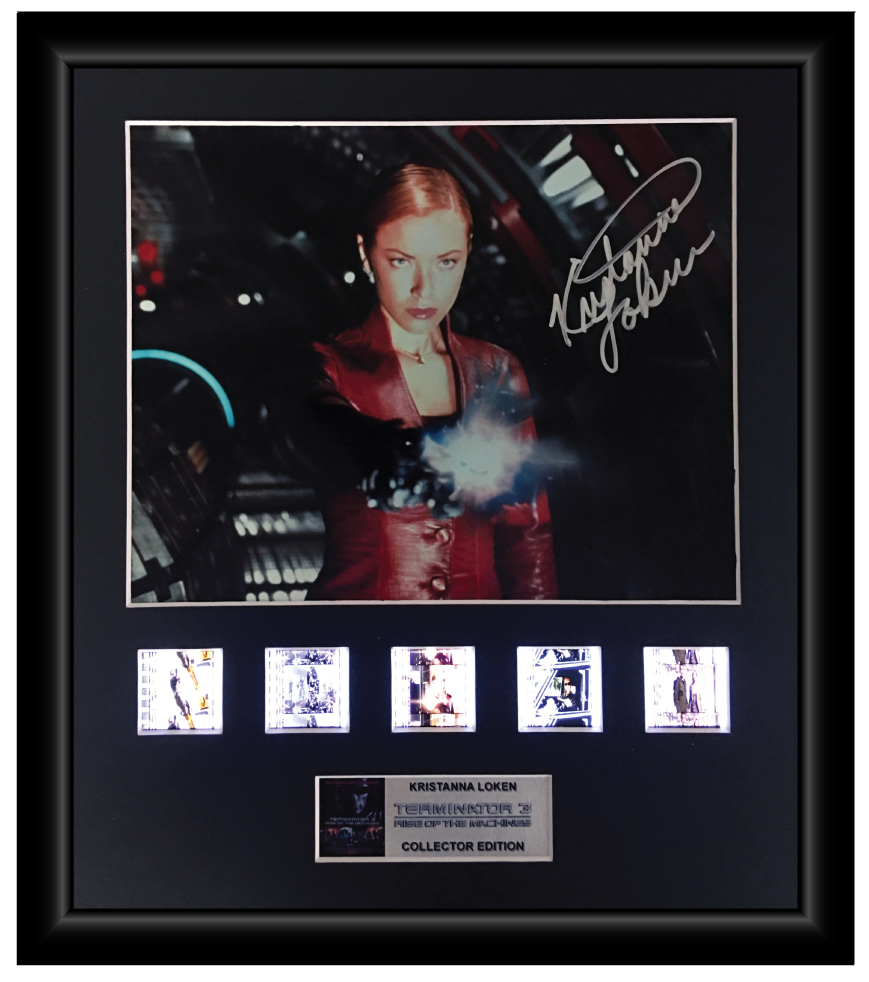 Terminator: Rise of the Machines (2003) - Autographed Film Cell Display