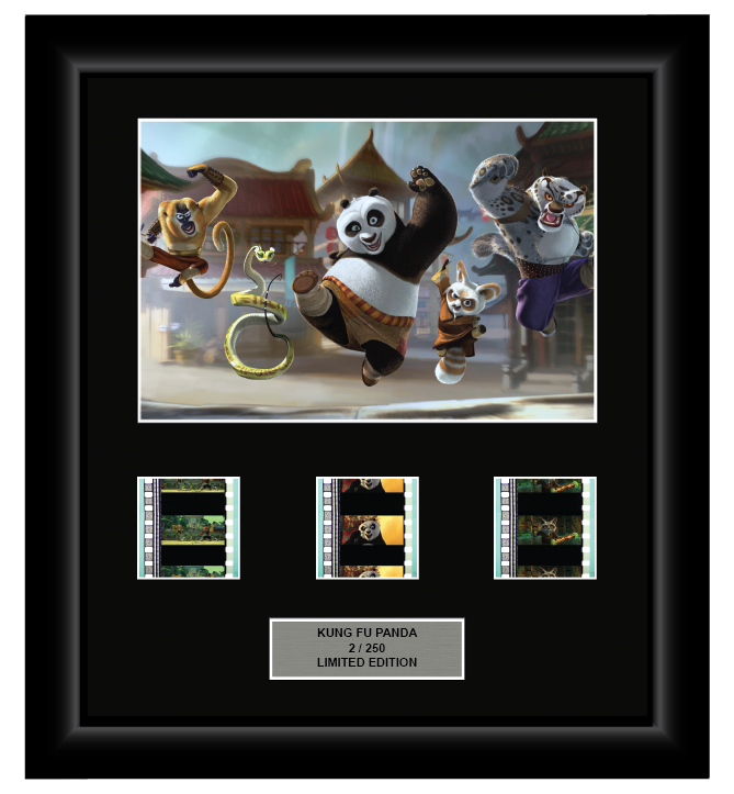 Kung Fu Panda (2008) - 3 Cell Display (Style 2) - ONLY 1 AT THIS PRICE!