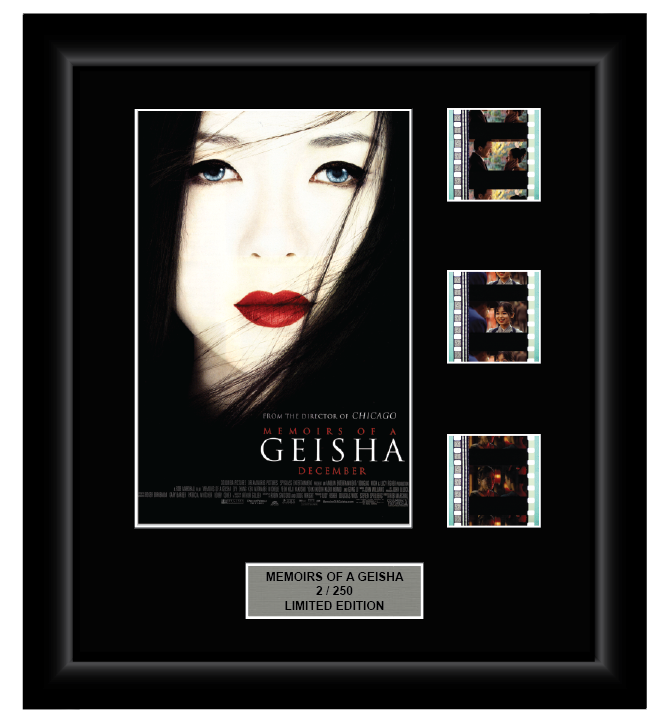 Memoirs of a Geisha (2005) - 3 Cell Display Film Display - ONLY 1 AT THIS PRICE!