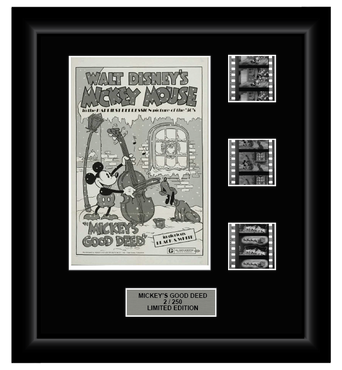 Mickey's Good Deed (1932) (Classic Disney) - 3 Cell Classic Display