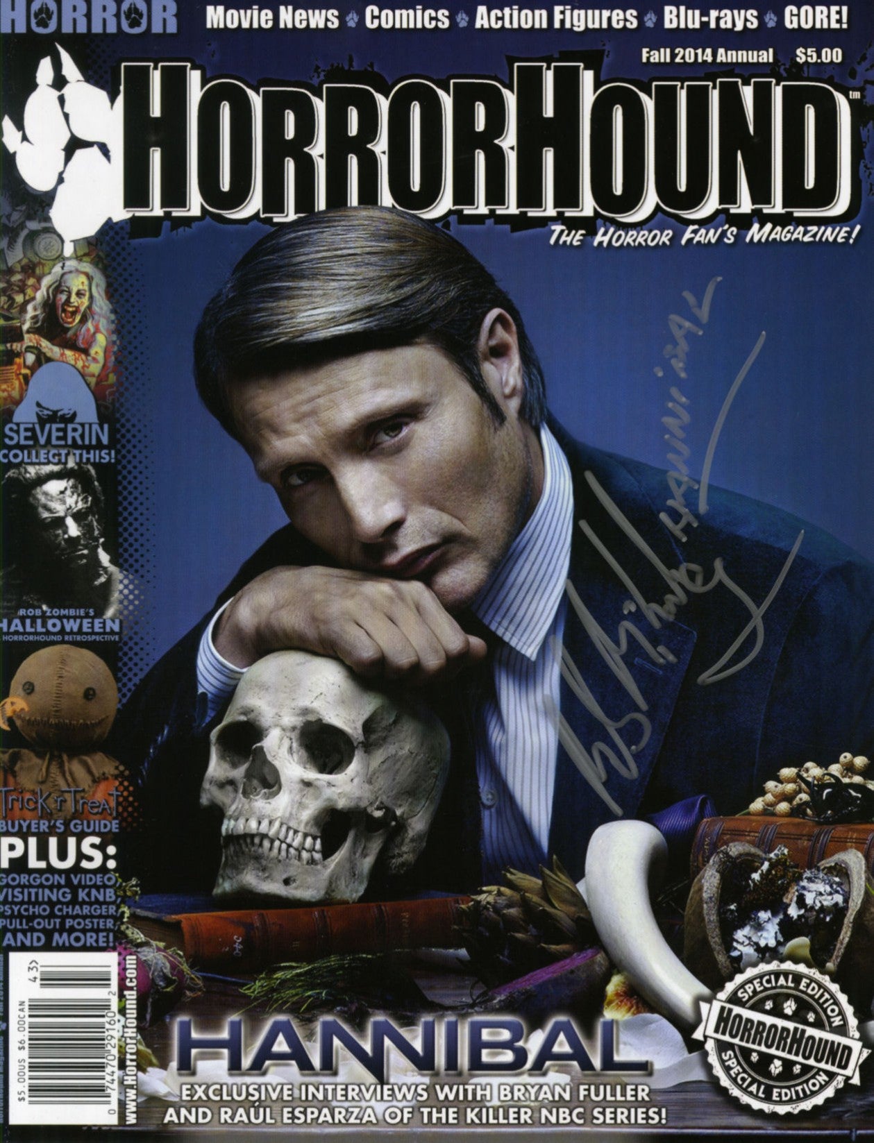 Horror Hound Magazine - Autographed Magazine