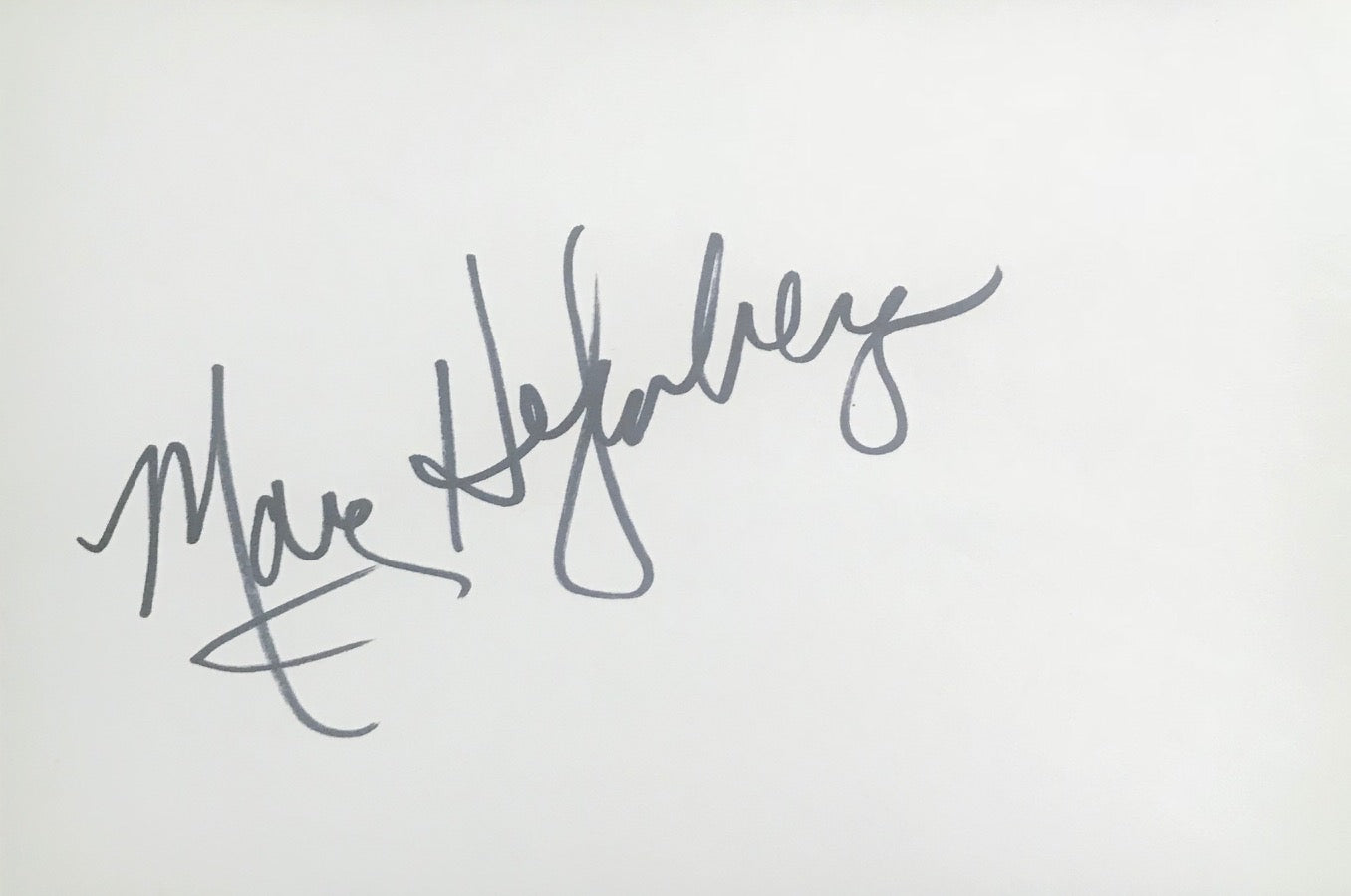 Marg Helgenberger - CSI Autographed Card