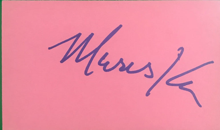 Mariska Hargitay - Law & Order SUV Autographed Card