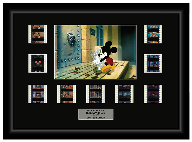Mickey Mouse Run Away Brain (1995) - 9 Cell Display