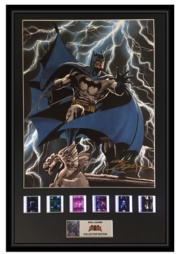 Neal Adams (Batman) - Autographed Film Cell Display