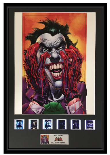 Neal Adams (The Joker) - Autographed Film Cell Display