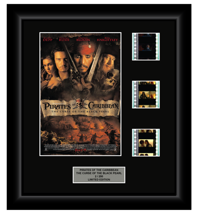 Pirates of the Caribbean - Curse of the Black Pearl (2003) - 3 Cell Display