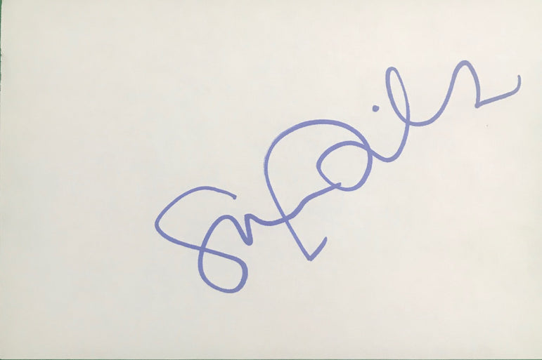 Sara Gilbert - Roseanne Autographed Card