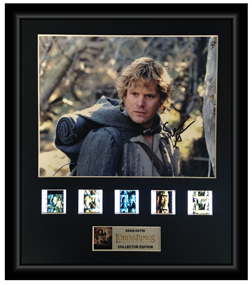 Lord of the Rings: The Fellowship of the Rings - Autographed Film Cell Display