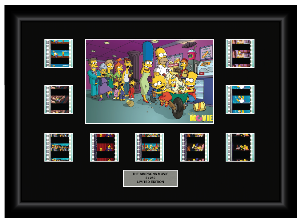 Simpsons Movie (2007) - 9 Cell Display - ONLY 2 AVAILABLE AT THIS PRICE