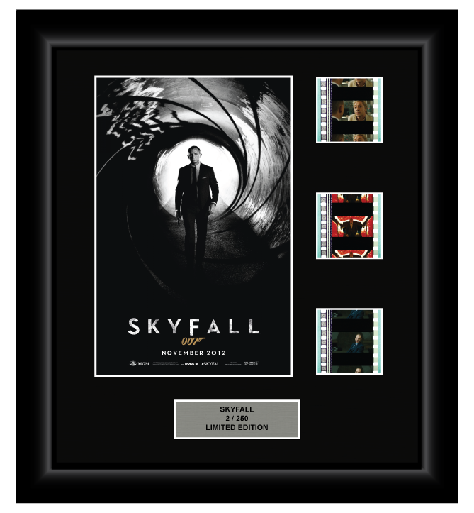 Skyfall (2012) - 3 Cell Display (James Bond)
