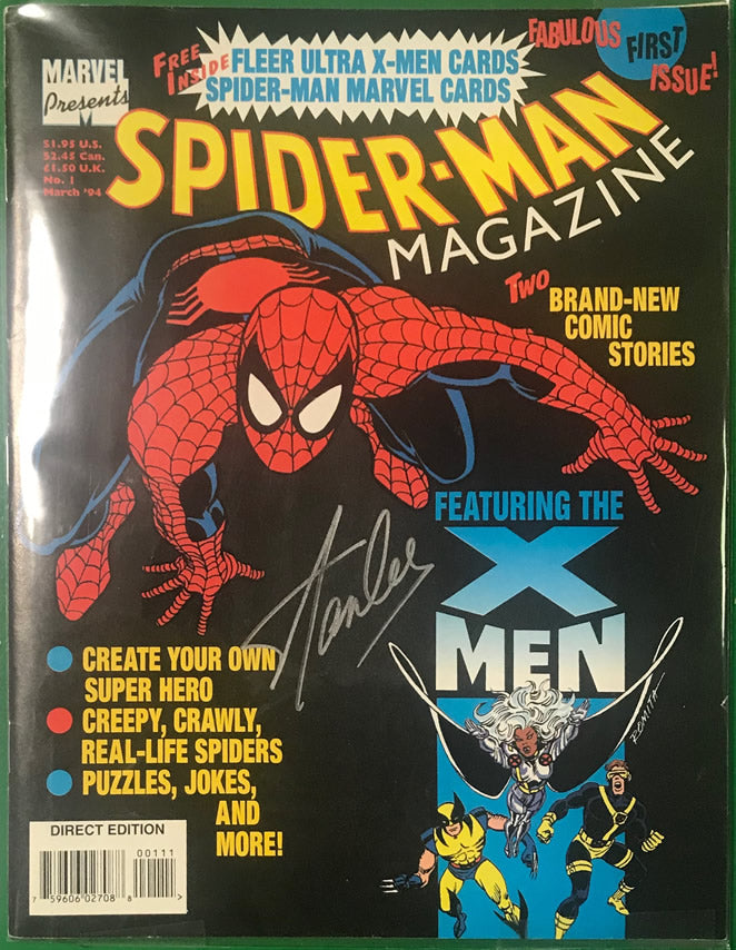 The Amazing Spider-Man Magazine - Autographed Magazine