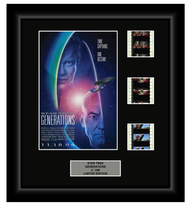 Star Trek: Generations (1994) - 3 Cell Display Film Display
