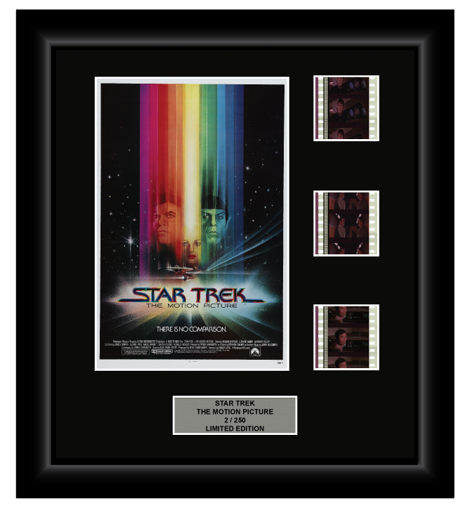 Star Trek: The Motion Picture (1979) - 3 Cell Display Film Display