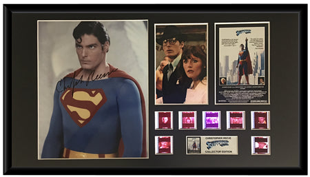 Superman (1978) - Autographed Film Display