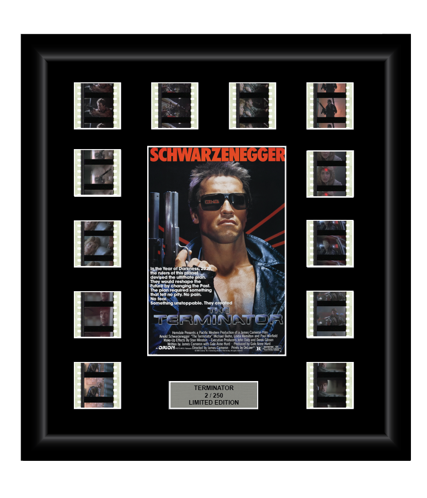 The Terminator (1984) - 12 Cell Film Display