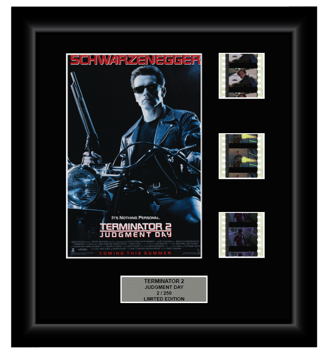 Terminator 2: Judgment Day (1991) - 3 Cell Film Display