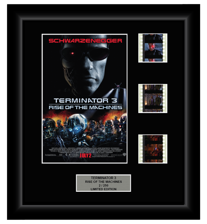 Terminator 3: Rise of the Machines (2003) - 3 Cell Film Display