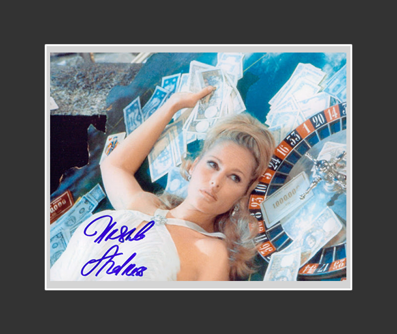 Ursula Andress Autograph | Actress | Honey Ryder | Dr. No | Falcon Crest