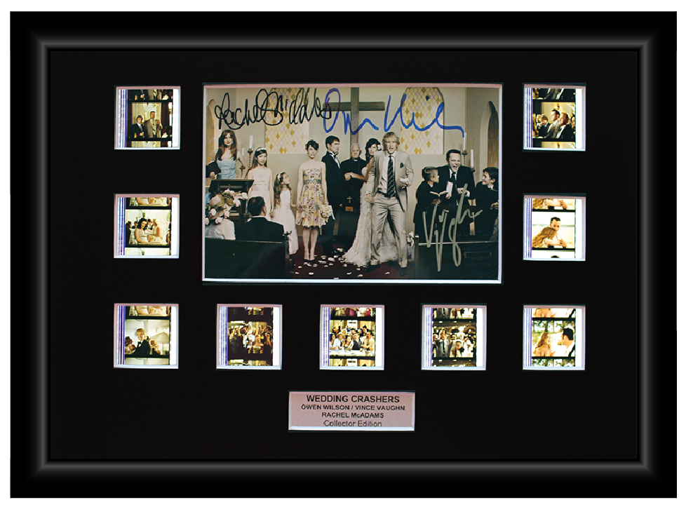 Wedding Crashers (2005) - 9 Cell Autographed Display
