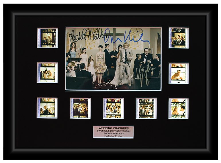 Wedding Crashers (2005) - 9 Cell Autographed Display