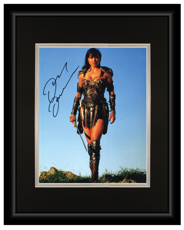 Xena: Princess Warrior (Lucy Lawless) - 11x14 Autographed Display