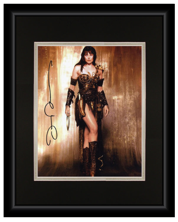 Xena: Princess Warrior (Lucy Lawless) - 11x14 Autographed Display