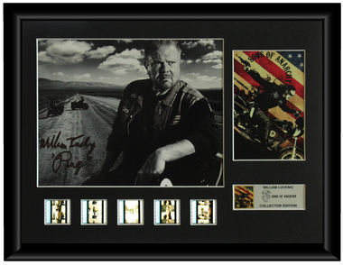 Sons of Anarchy - Autographed Film Cell Display (William Lucking)
