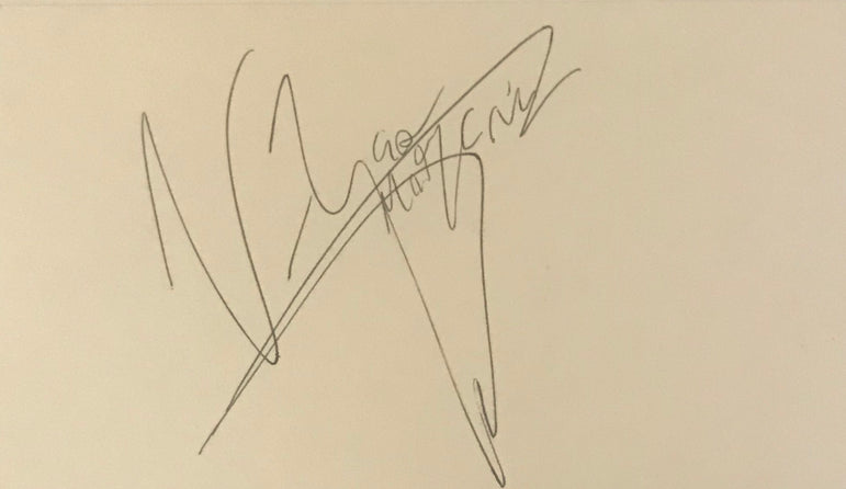 Vince Neil - Motley Crue - Musician - Autographed Card
