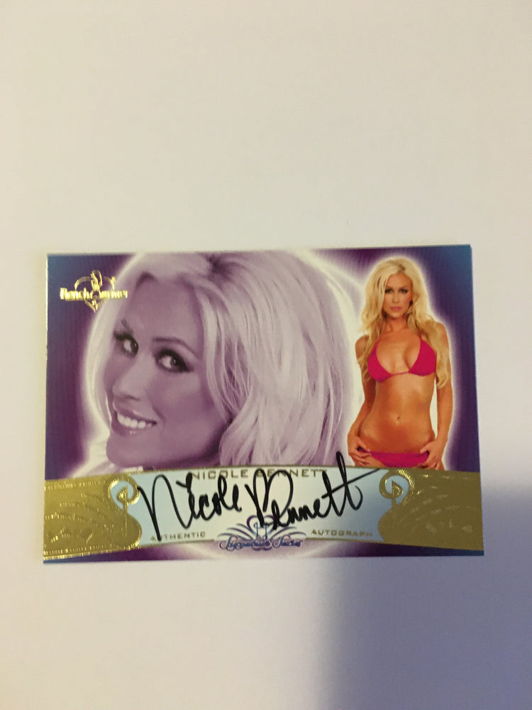 Nicole Bennett - Autographed Benchwarmer Trading Card (2)
