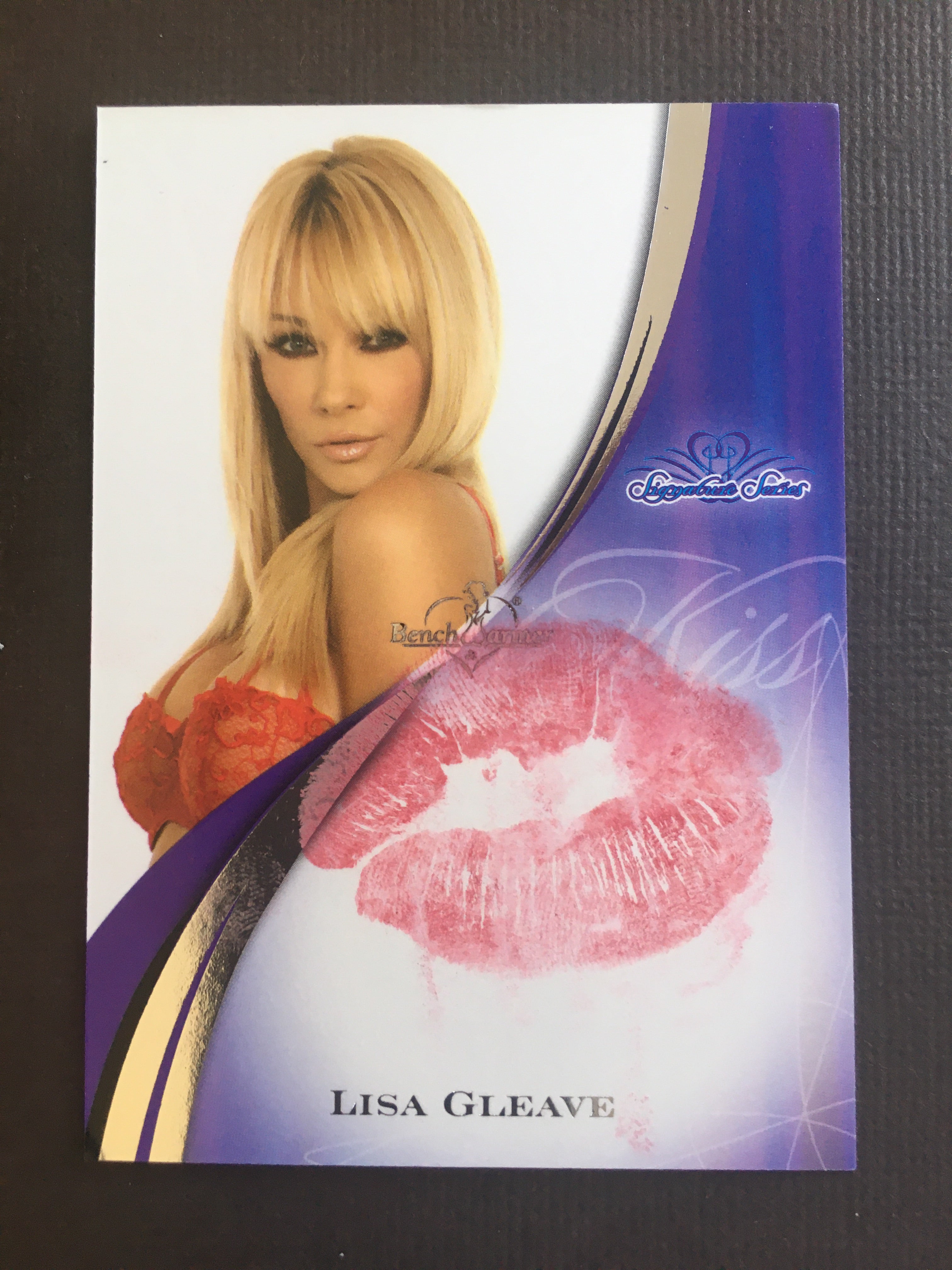 Lisa Gleave - Kiss Benchwarmer Trading Card (1)