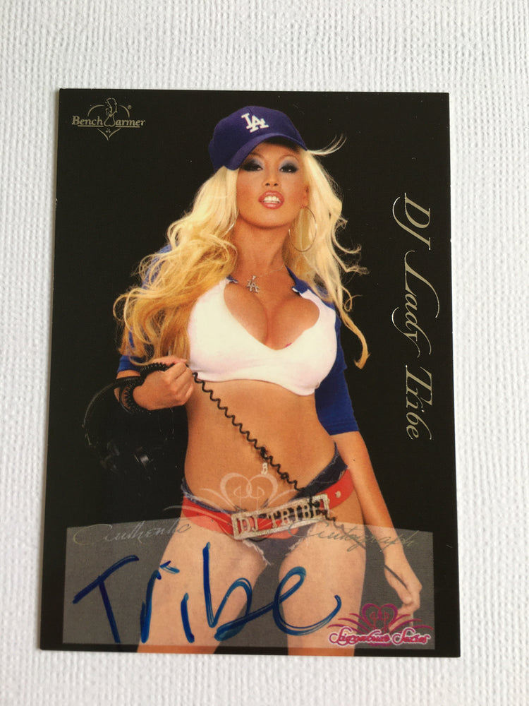 DJ Lady Tribe - Autographed Benchwarmer Trading Card (1)