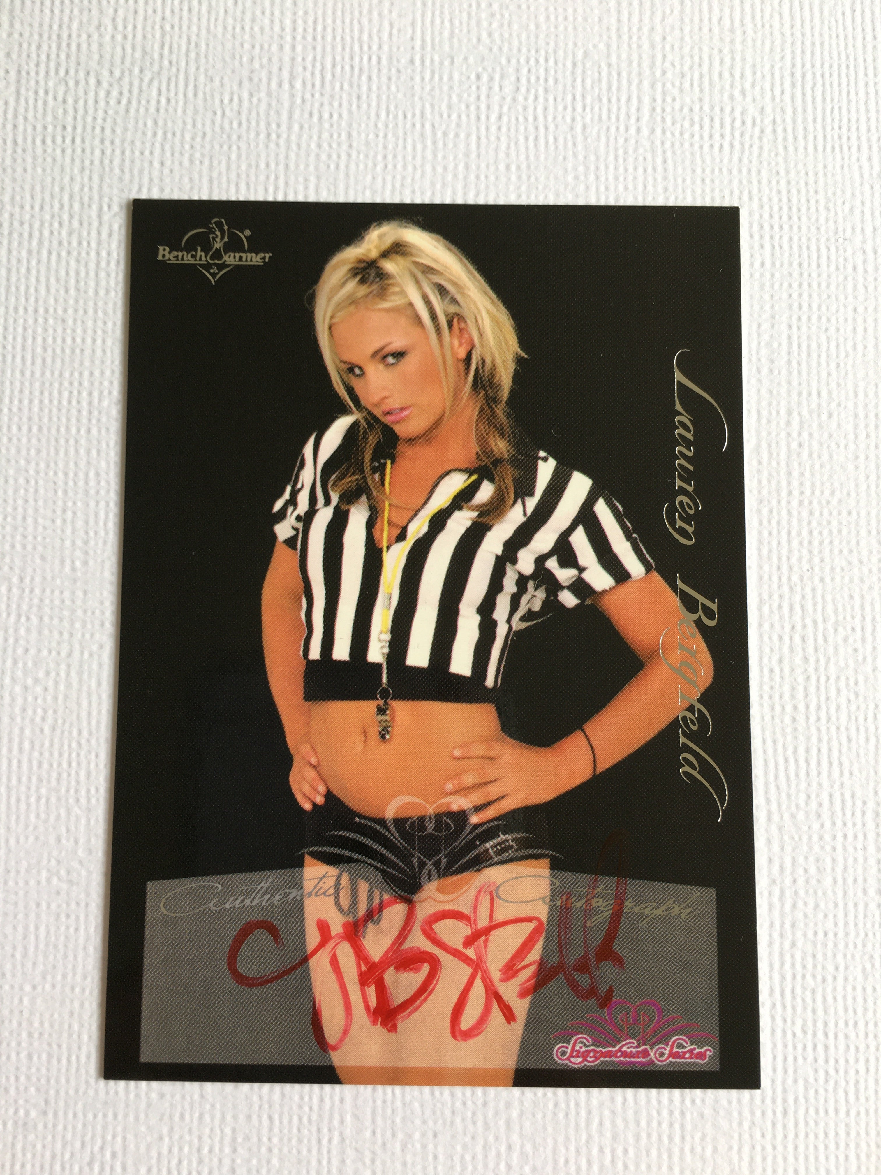 Lauren Bergfeld - Autographed Benchwarmer Trading Card (1)