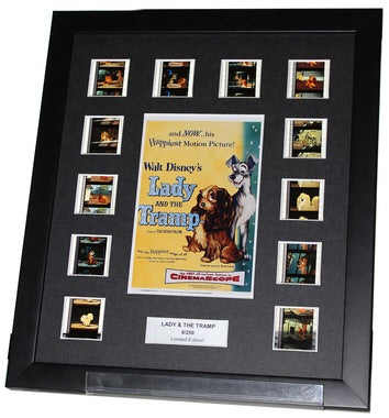 Lady and the Tramp (1955) (Classic Disney) - 12 Cell Display - ONLY 1 AT THIS PRICE