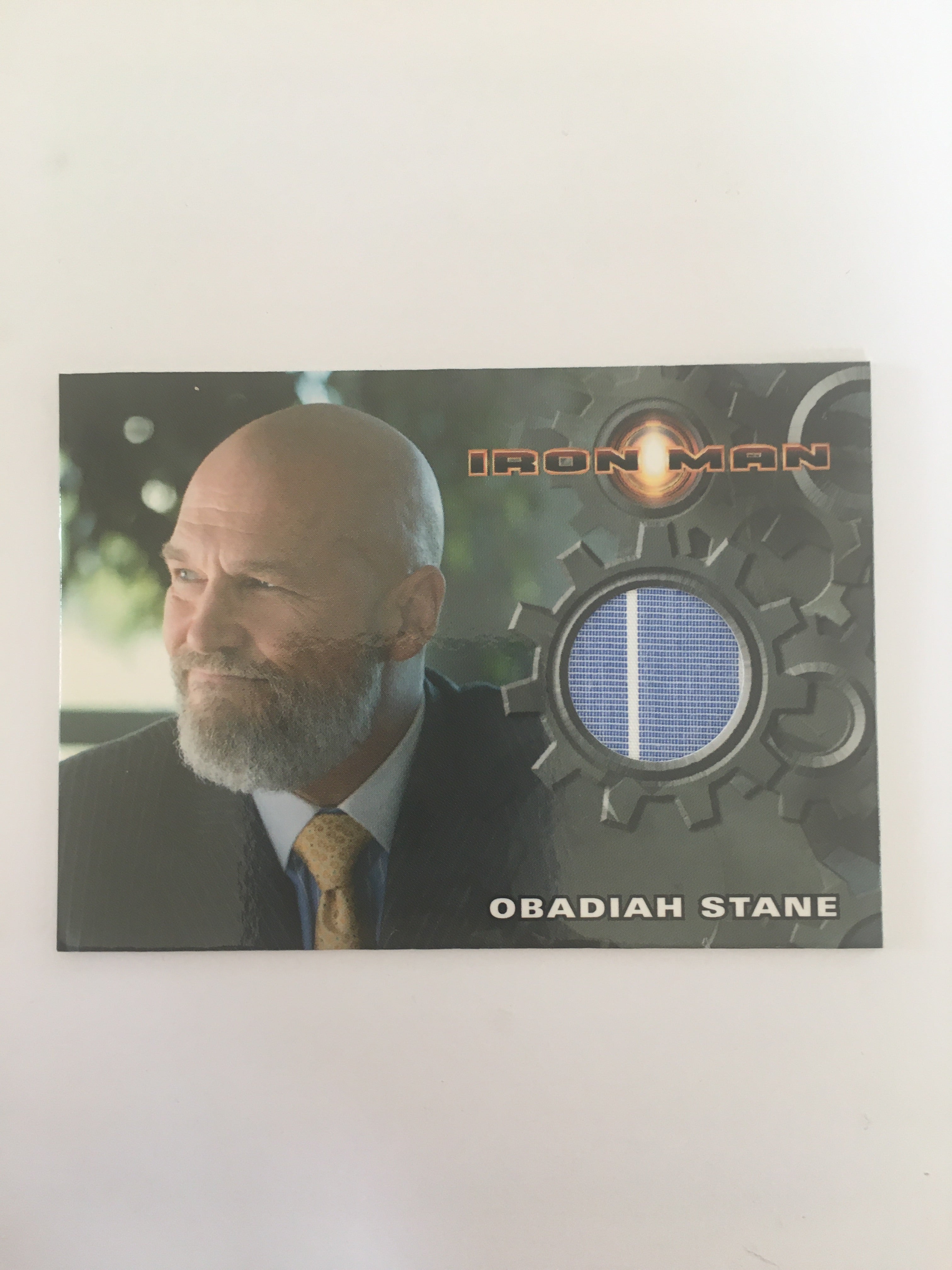 IRON MAN COSTUME (OBADIAH STANE) - Limited & Rare Trading Card