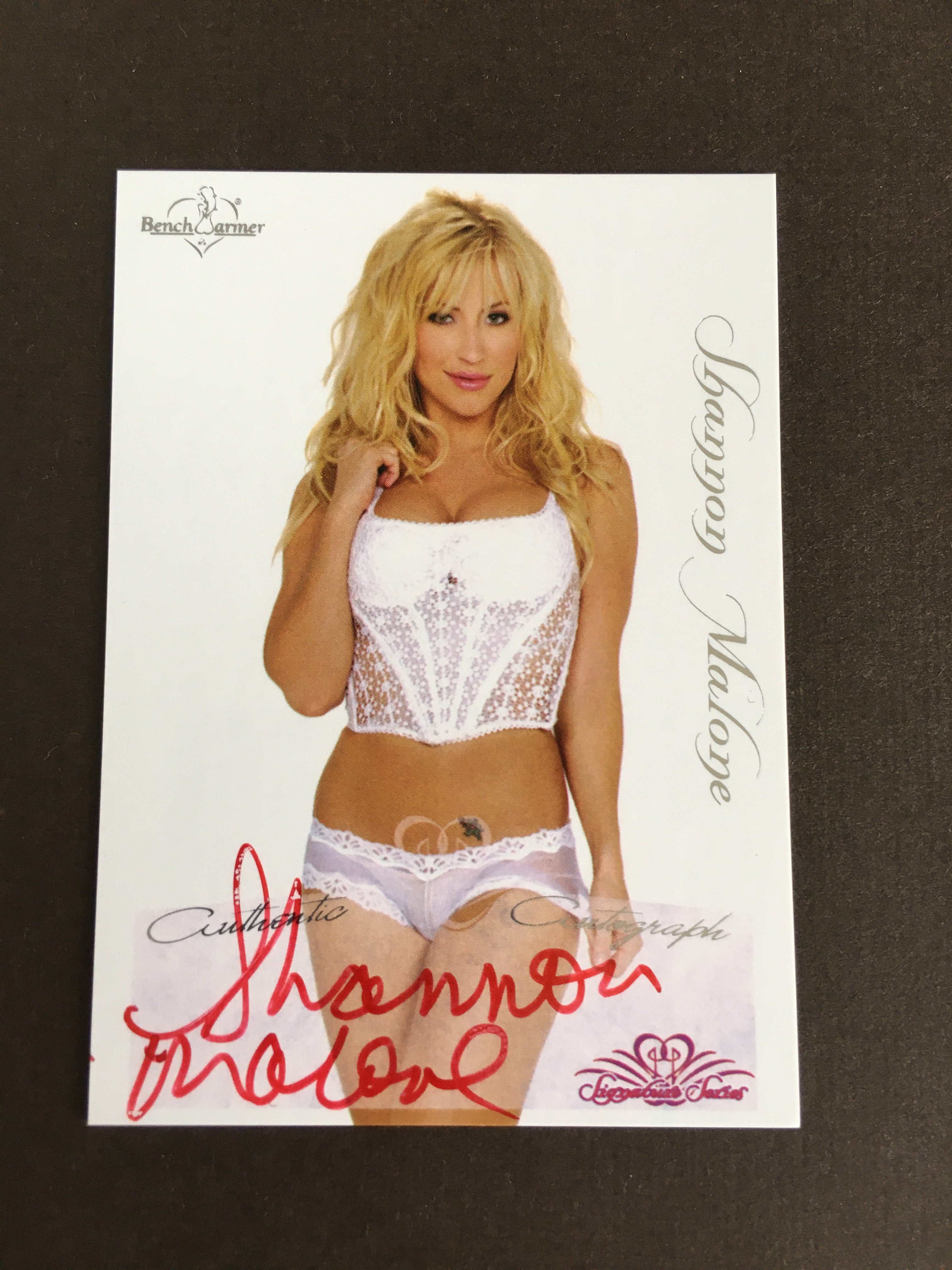 Shannon Malone - Autographed Benchwarmer Trading Card (1)