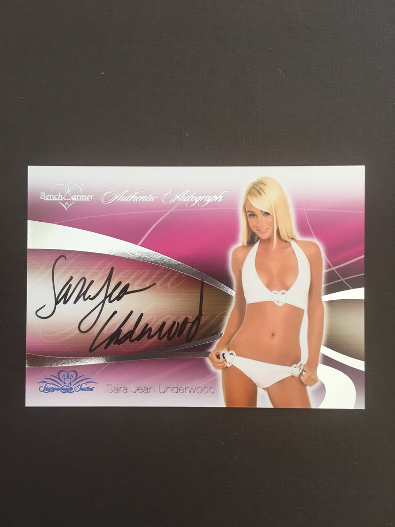 Sara Jean Underwood - Autographed Benchwarmer Trading Card (1) – Greenlight  Exclusive