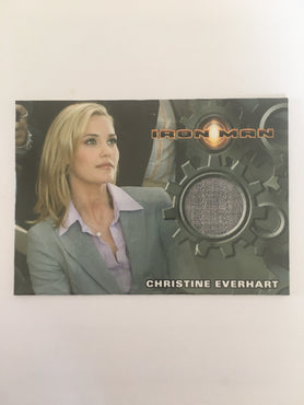 IRON MAN COSTUME (CHRISTINE EVERHART) - Limited & Rare Trading Card