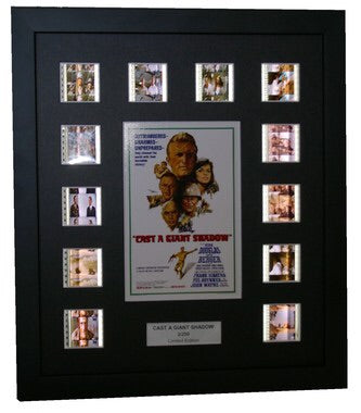 Cast a Giant Shadow (1966) - 12 Classic Cell Display - ONLY 1 AT THIS PRICE