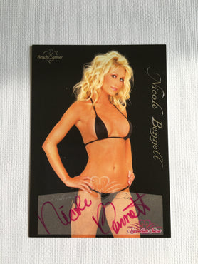 Nicole Bennett - Autographed Benchwarmer Trading Card (1)