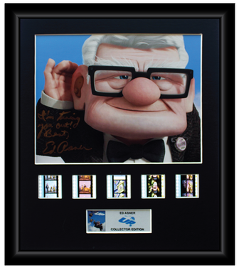 Ed Asner (D) in Disney's UP Autographed Film Cell Display (1)