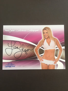 Lisa Ligon- Autographed Benchwarmer Trading Card (2)