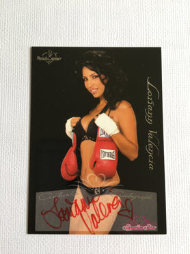 Loriann Valencia - Autographed Benchwarmer Trading Card (1)