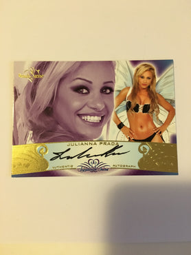 Julianna Prada - Autographed Benchwarmer Trading Card (1)