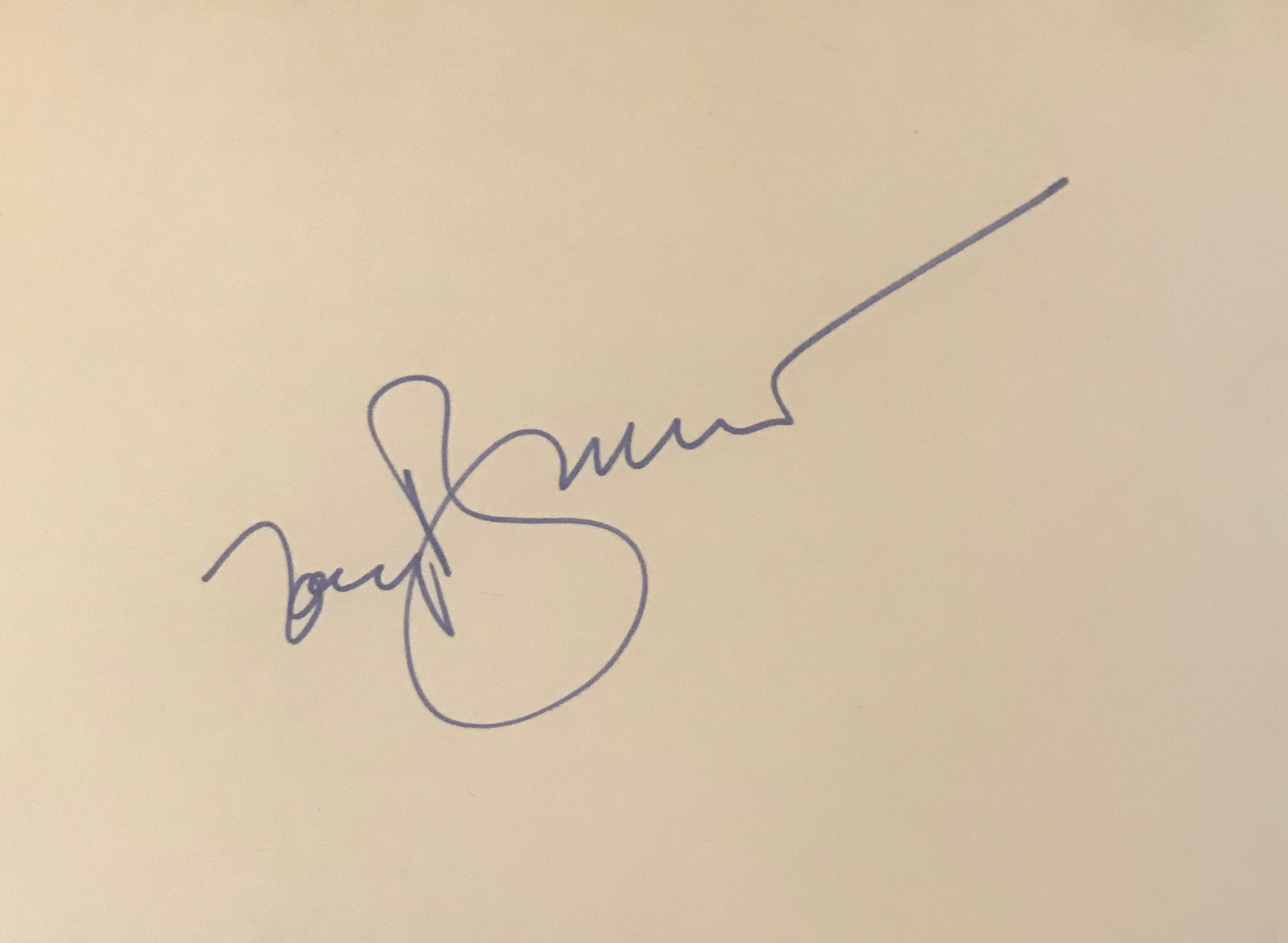 Tony Bennett - Jazz Musician - Autographed Card