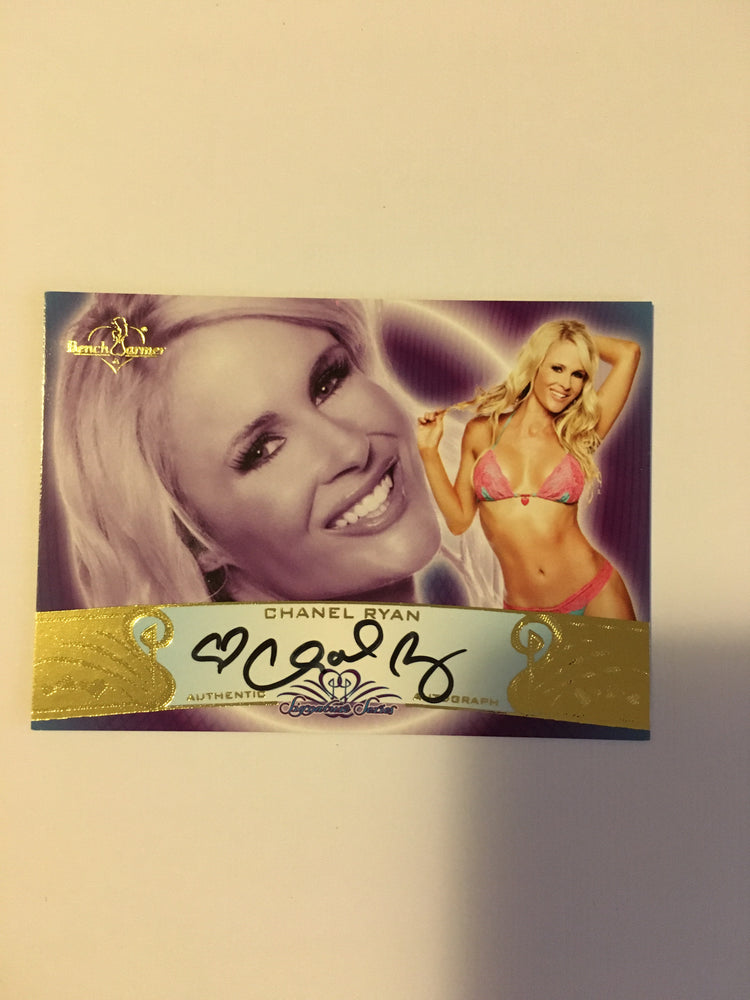 Chanel Ryan - Autographed Benchwarmer Trading Card (1)