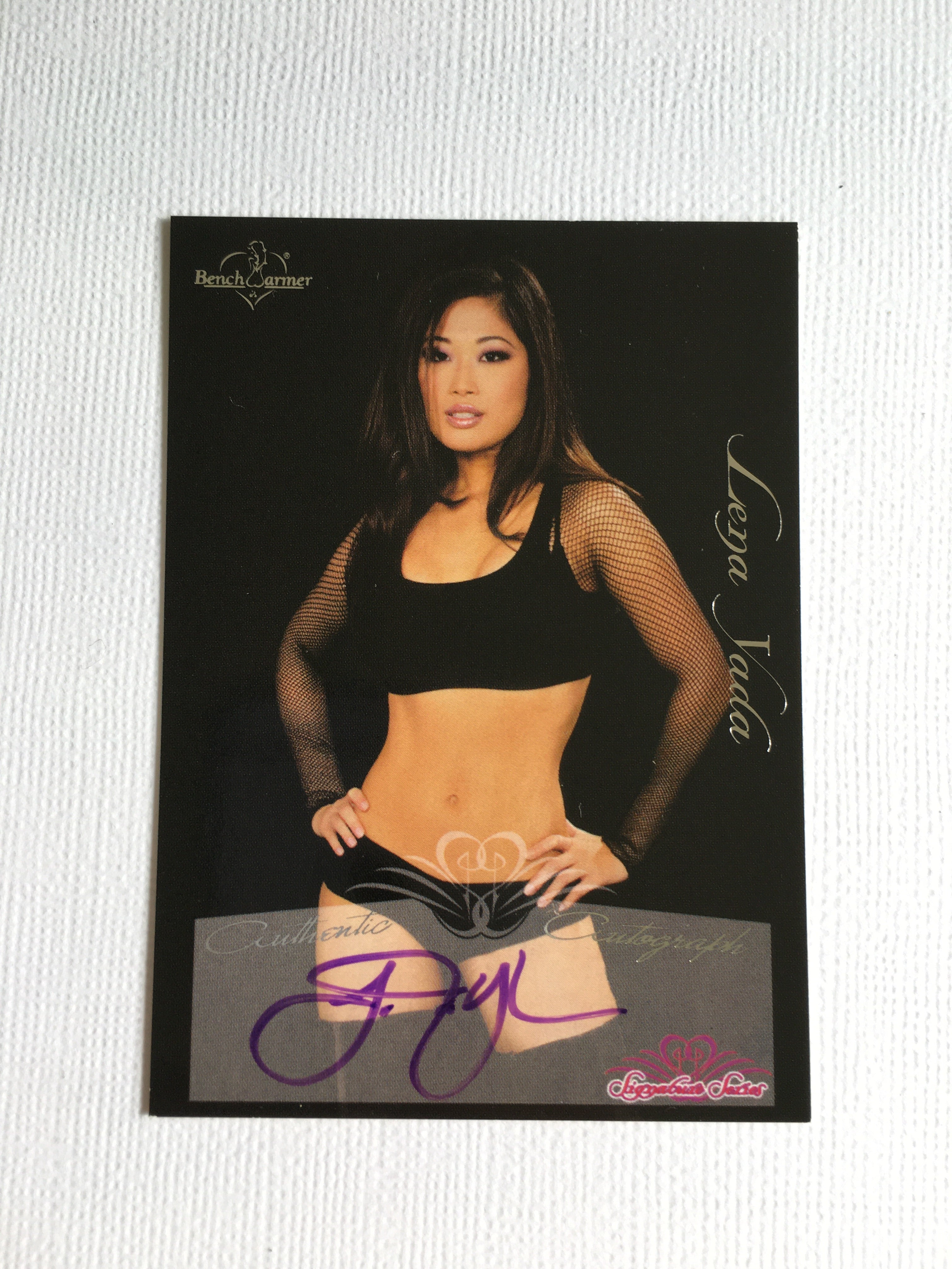 Lena Yada - Autographed Benchwarmer Trading Card (2)