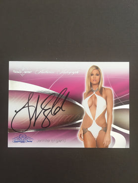 Jennifer England - Autographed Benchwarmer Trading Card (1)