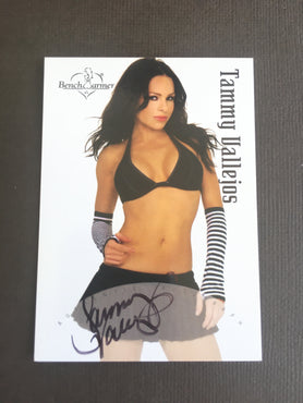 Tammy Vallejos - Autographed Benchwarmer Trading Card (1)