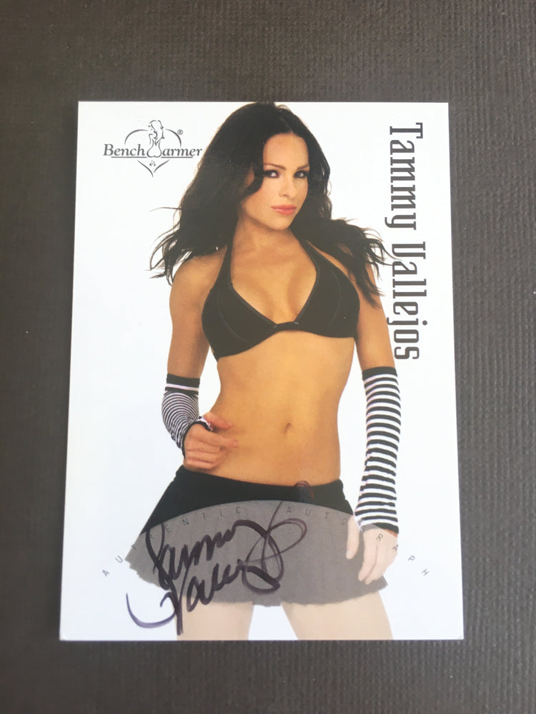 Tammy Vallejos - Autographed Benchwarmer Trading Card (1)
